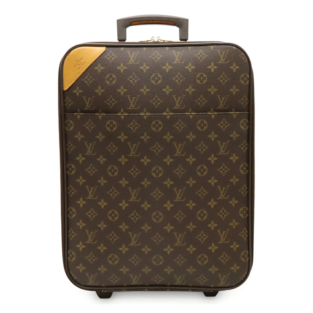LOUIS VUITTON Monogram Pegase Carry on Bag Suitcase Travel Wheels